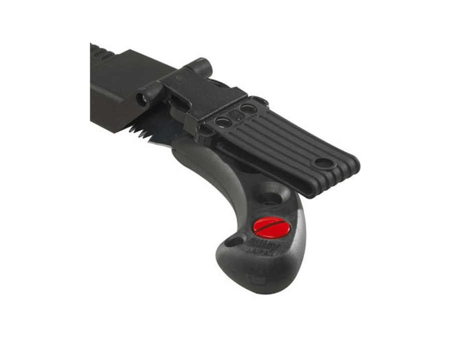 Rubber-cast handle
