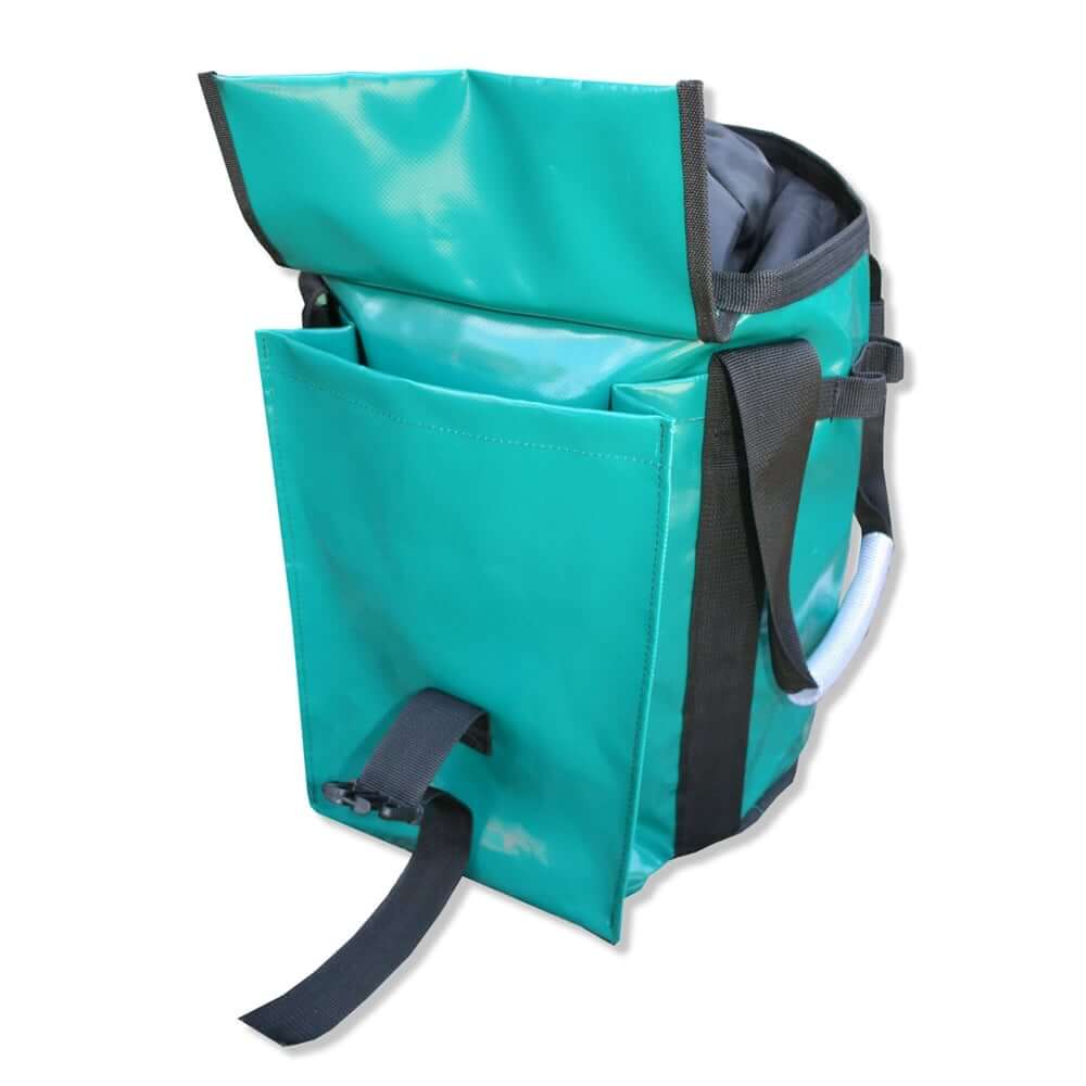 Durable Silver Bull Pro Rig Rope Bag designed for tree surgeons with large opening and practical storage.