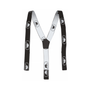 Chainsaw Trouser Braces Velcro Style featuring durable elastic straps and adjustable design for comfort and security.