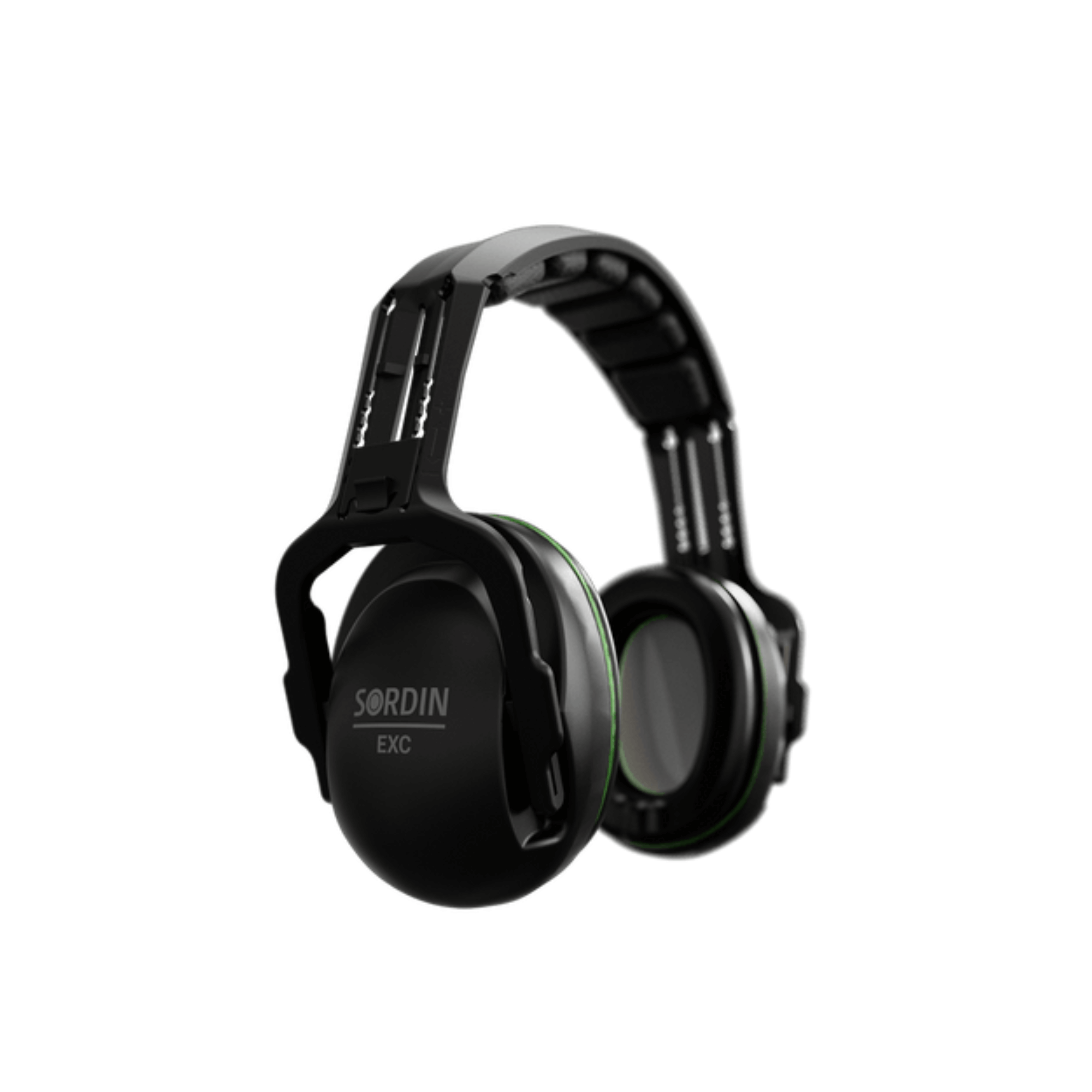 MSA EXC Headband Mounted Ear Defenders 27SNR ideal for tree surgeons and construction workers, offering 27dB noise reduction.