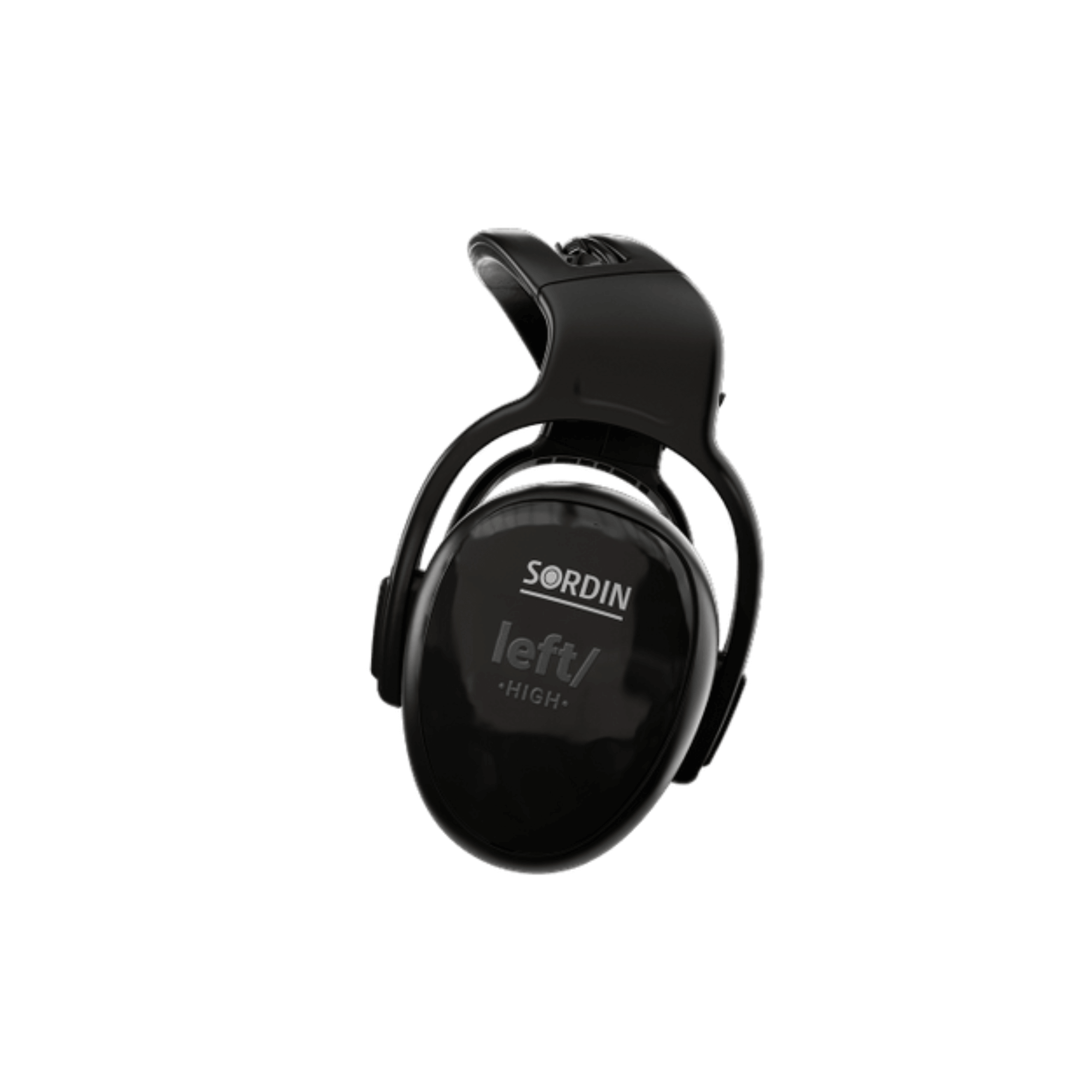 Sordin left/RIGHT High passive ear defenders, ideal for tree surgeons and high-noise environments, featuring ergonomic design.