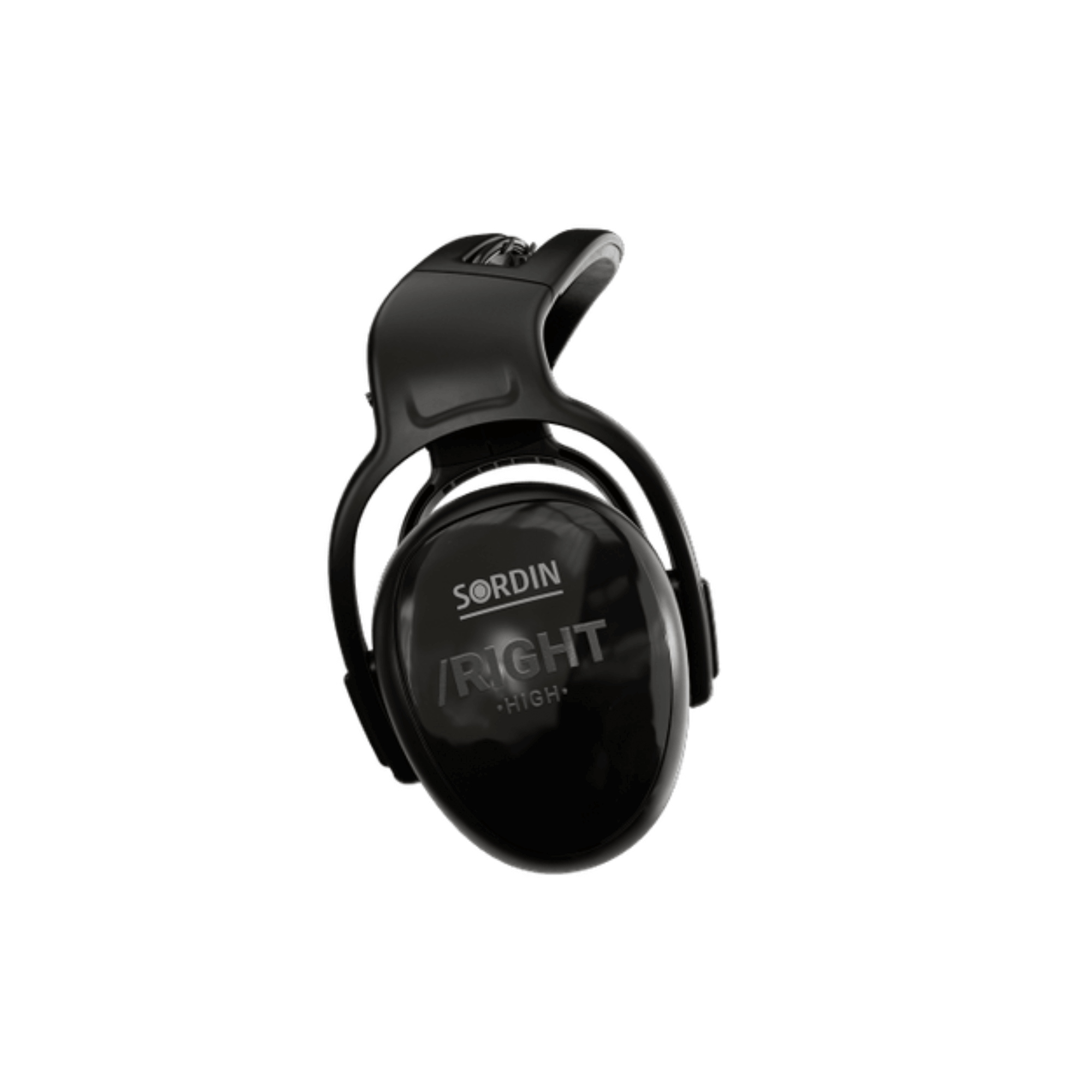 Sordin left/RIGHT High passive ear defenders for tree surgeons, designed for high-noise environments with ergonomic features.