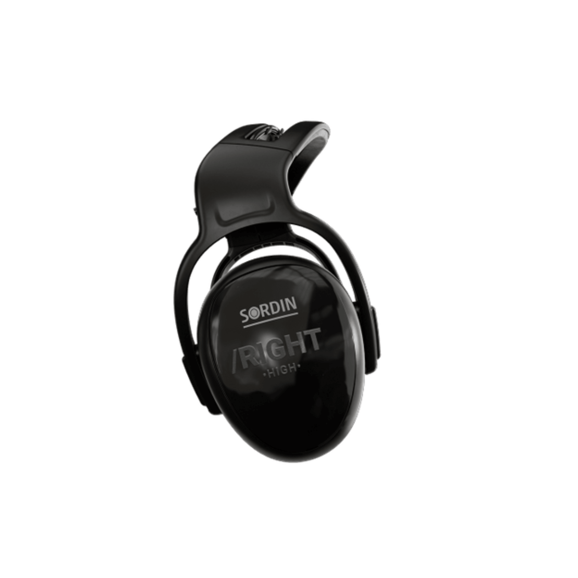 Sordin left/RIGHT High passive ear defenders for tree surgeons, designed for high-noise environments with ergonomic features.
