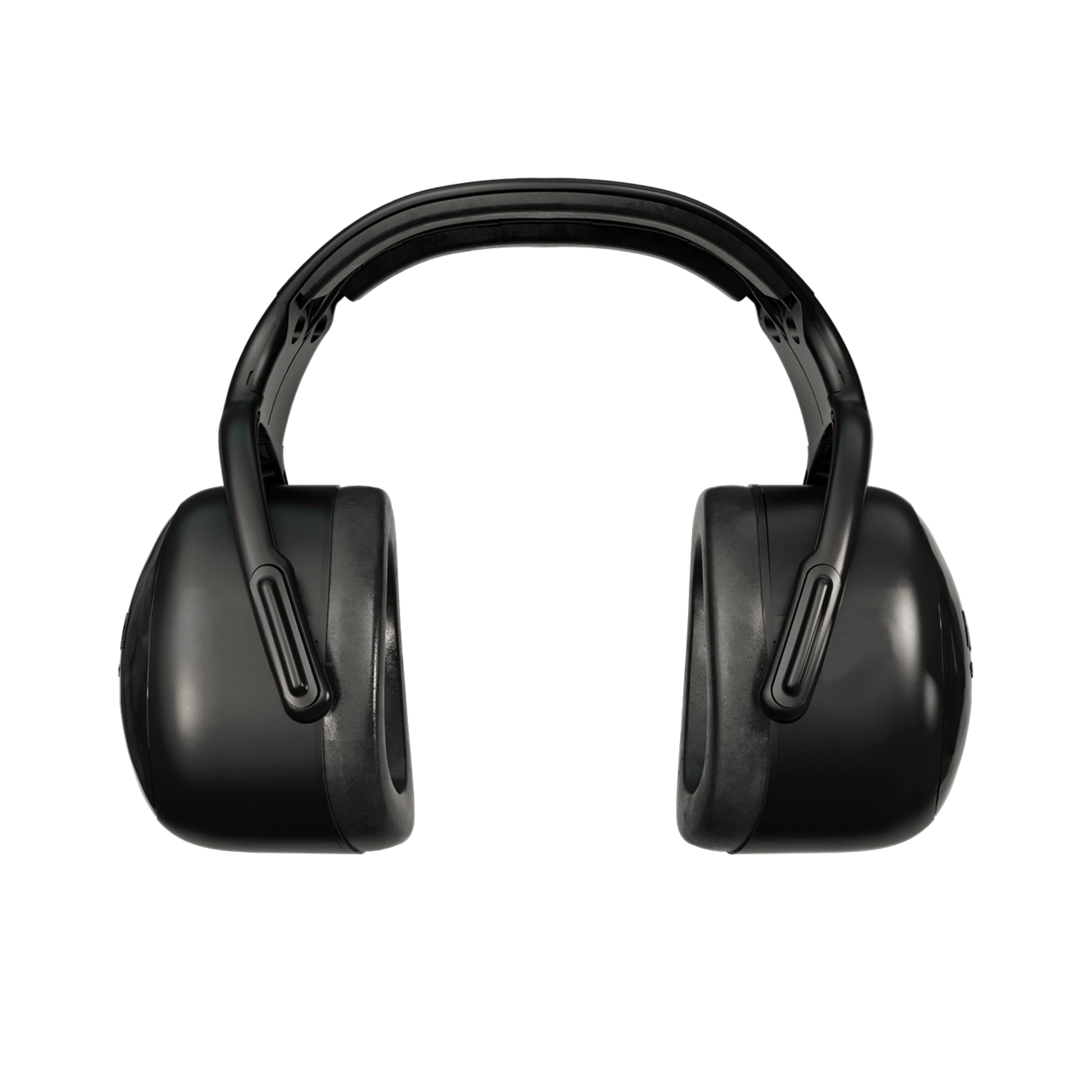 Passive headband ear defenders designed for tree surgeons, offering high-level noise protection in extreme environments.