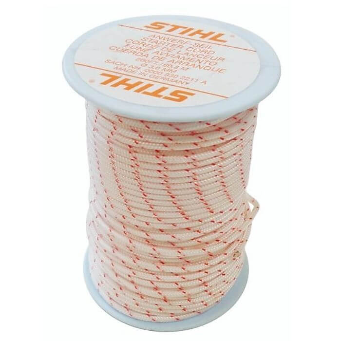 STIHL Starter Rope 3mm x 60.8 M for BG60, BG61, FS96, durable replacement part for trimmers.