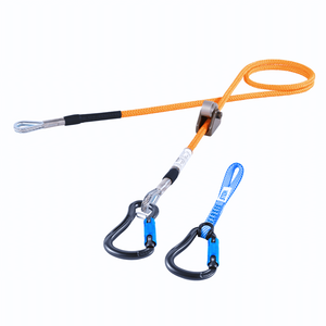 Stein 3.0m Wire Core Lanyard complete kit with safety hooks, ideal for tree surgeons and arborists.