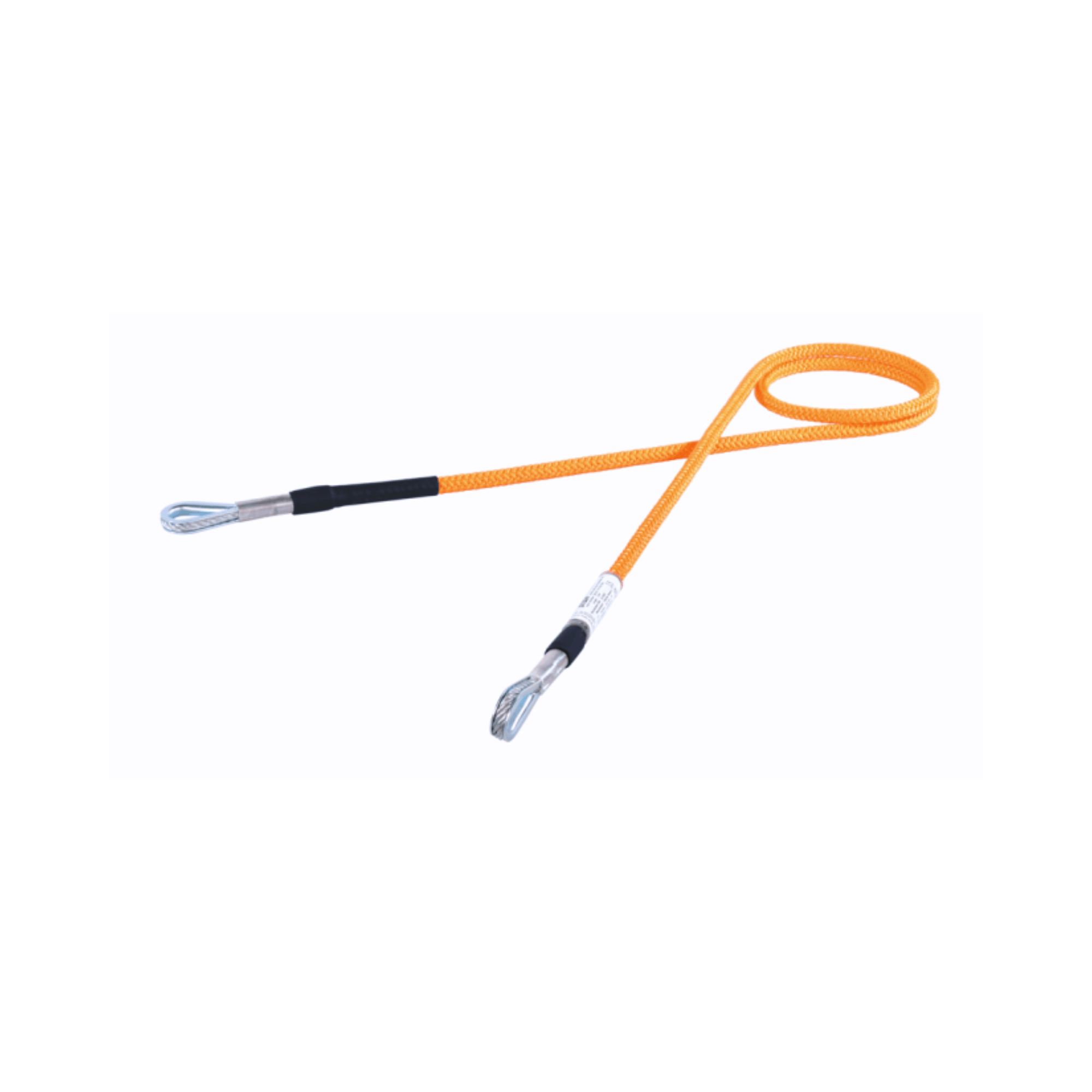 3.0m Wire Core Lanyard OCUN CONDOR for tree surgeons, featuring a durable steel wire core and protective polyester outer.