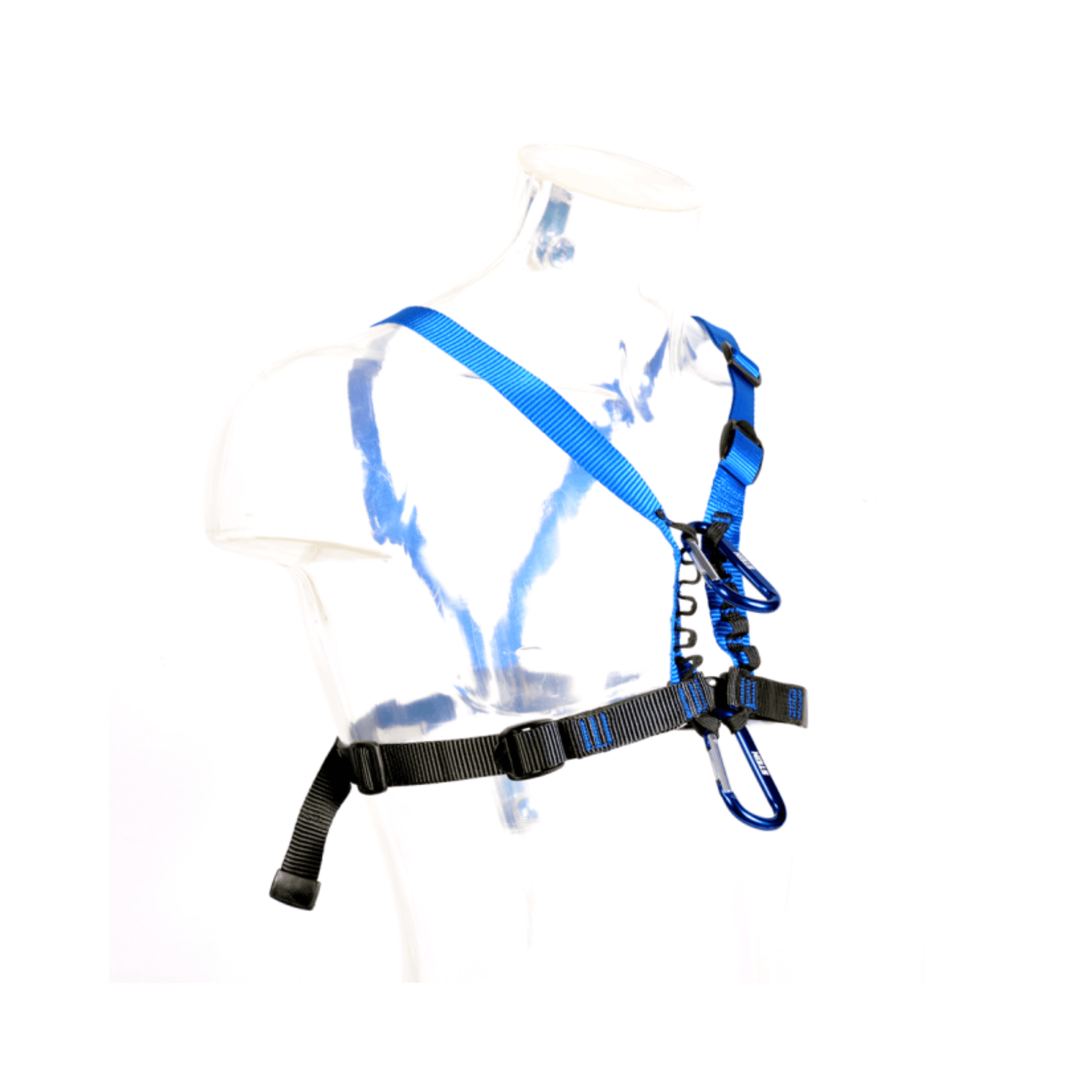 CAMBO V5 Chest Harness shown on a mannequin, featuring adjustable straps for tree surgeons.