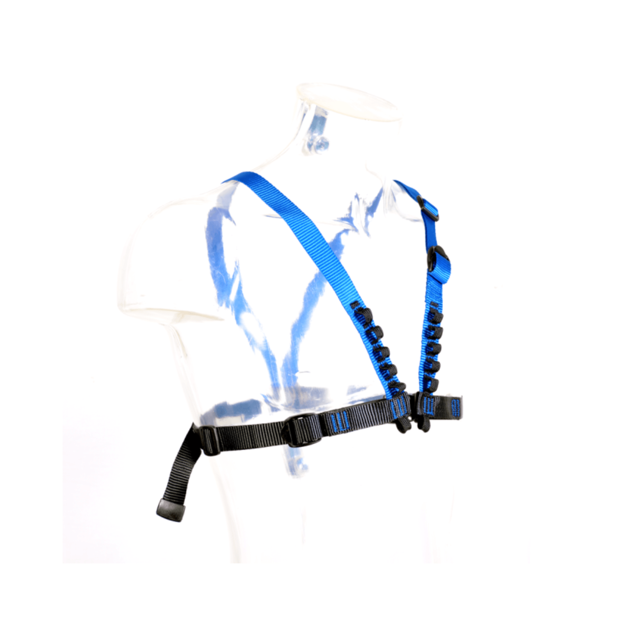CAMBO V5 Chest Harness showcased on a mannequin, designed for arborists and tree surgeons.