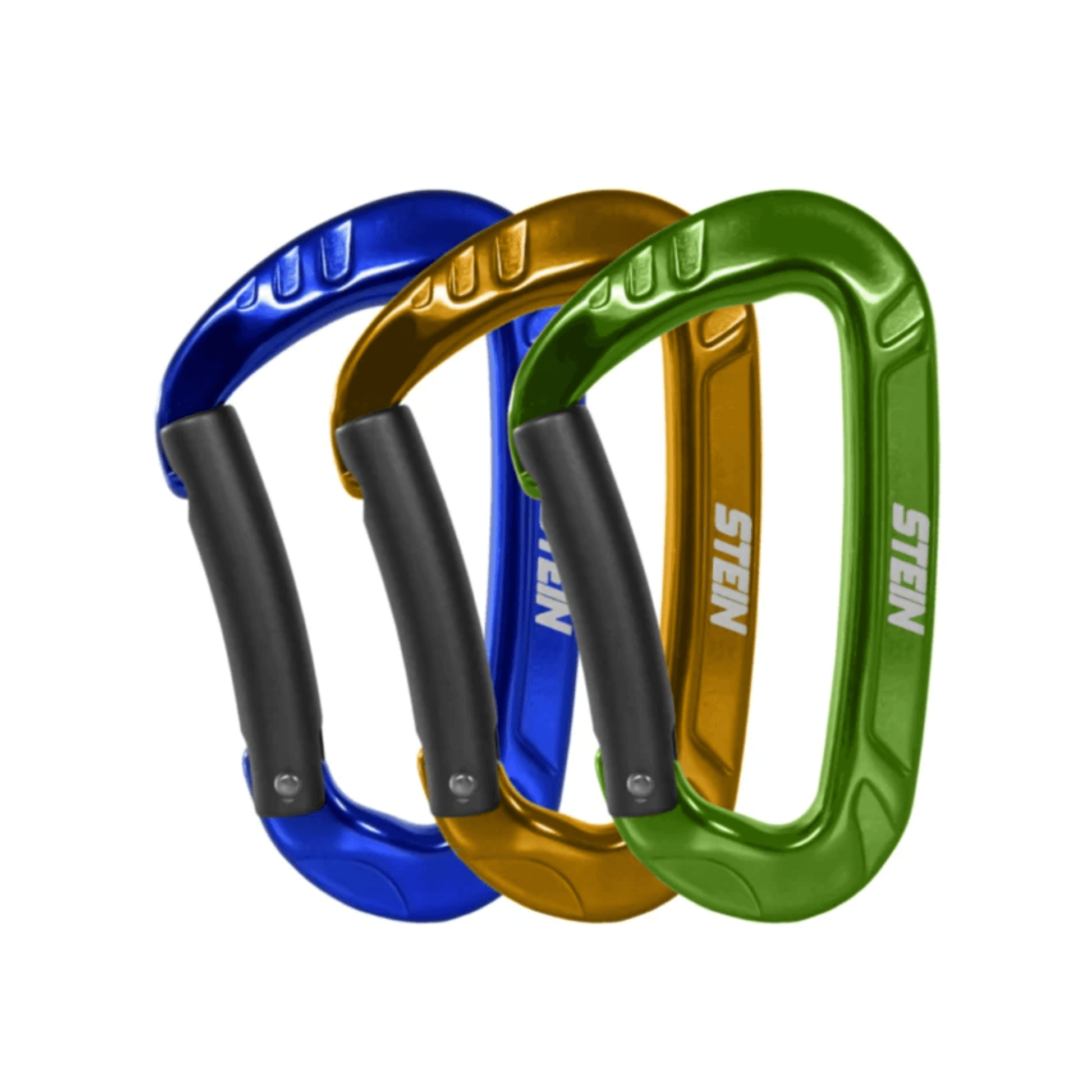CONNEXT Tool Karabiner 3 Pack in blue, orange, and green colors for Tree Surgeons.