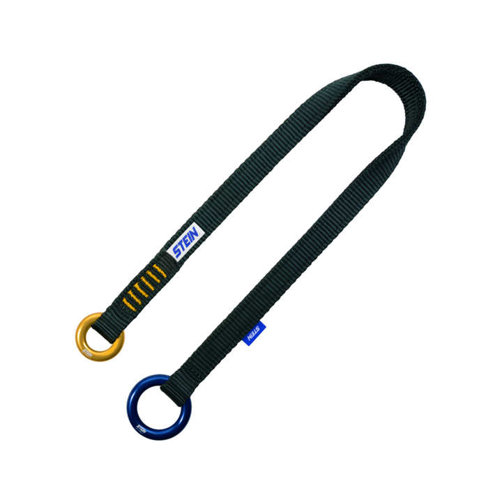 Cambium Saver Aluminium Rings by Stein with durable alloy and climbing straps for tree surgeons.
