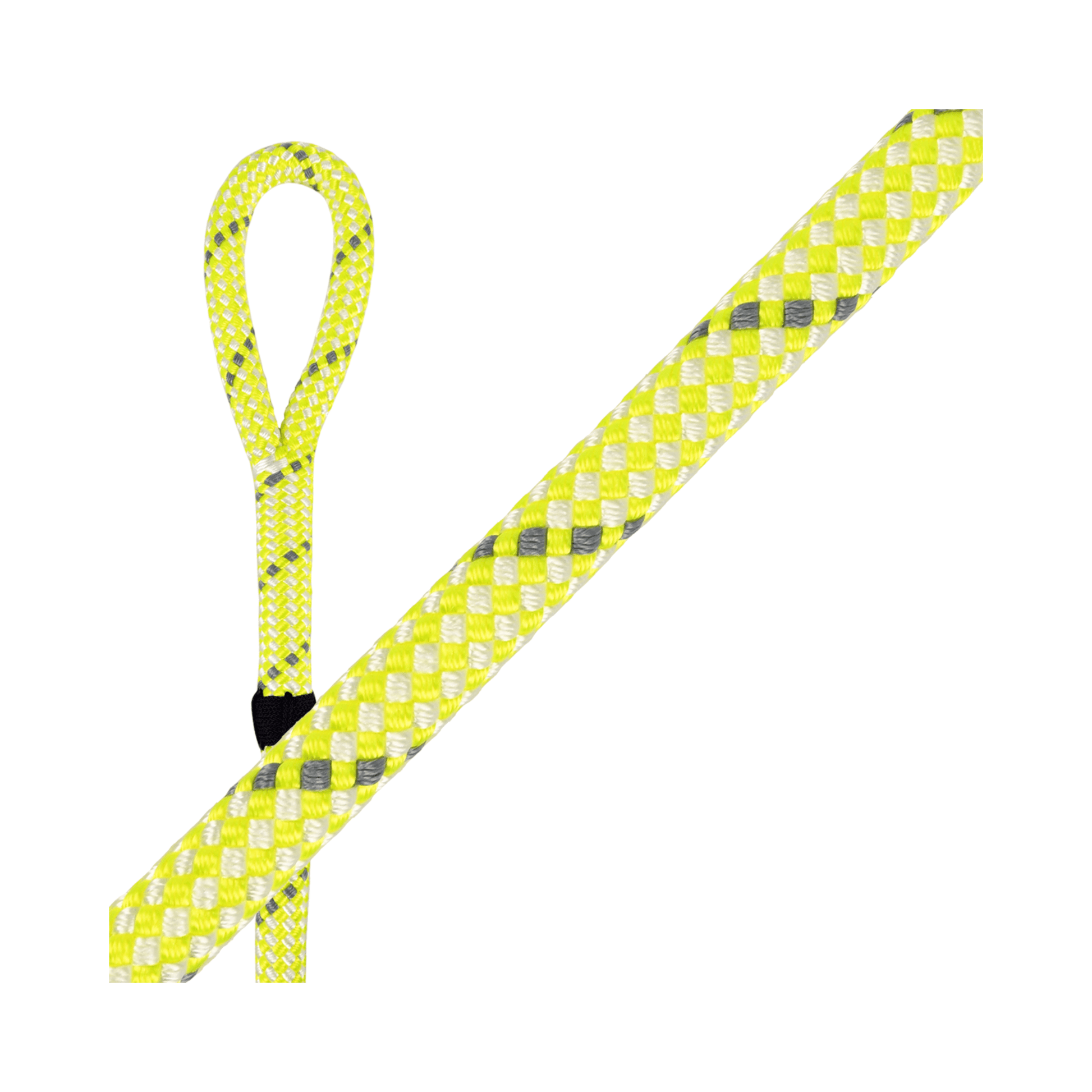 OMEGA-RQ10 Rigging Line Spliced 16mm, heavy-duty arborist rigging rope for tree surgeons.