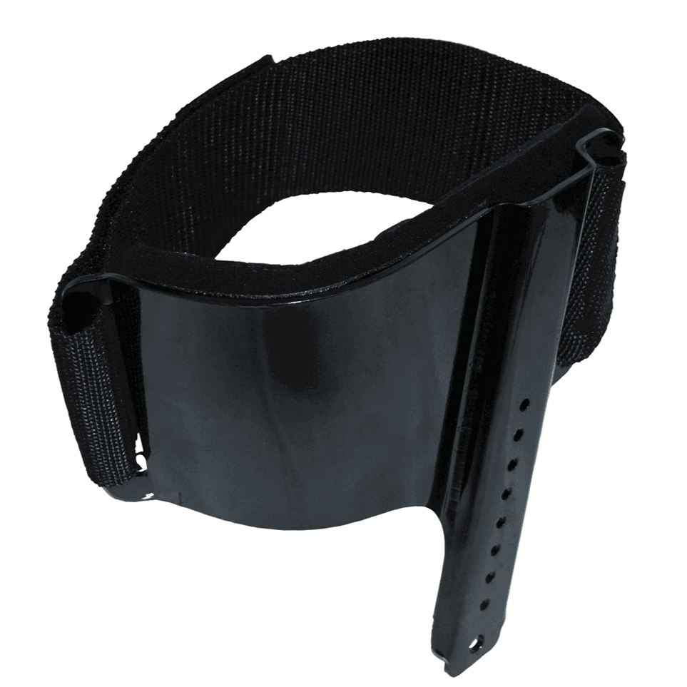 Replacement Velcro climbing spike pad kit for tree surgeons, featuring left and right pads for X2 climbers.