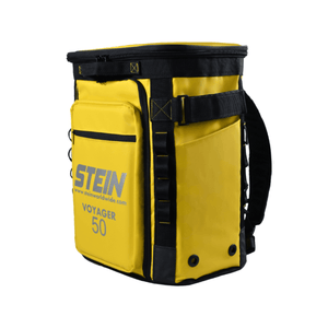 VOYAGER 50 Climbing Kit Storage Bag Yellow - Durable, high-visibility storage for climbers.