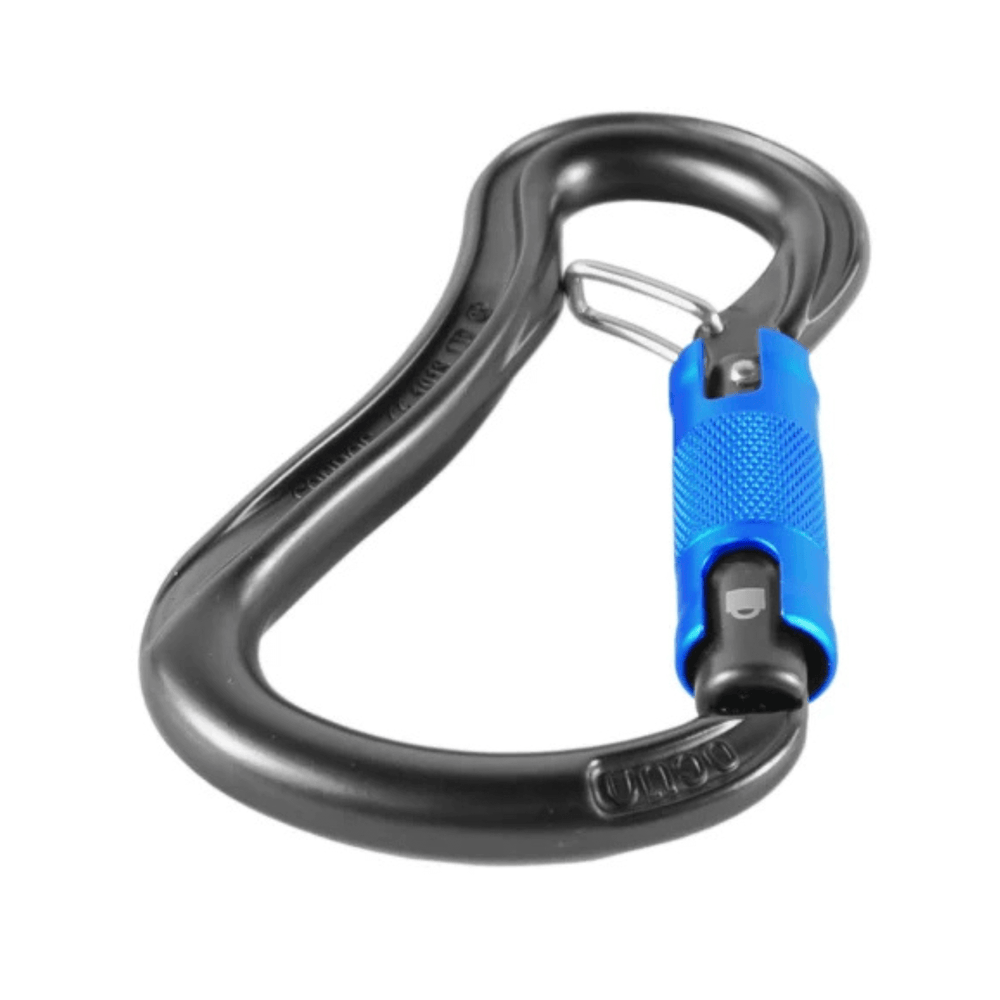Wire Core Lanyard carabiner, suitable for tree surgeons and arborists for secure work positioning.