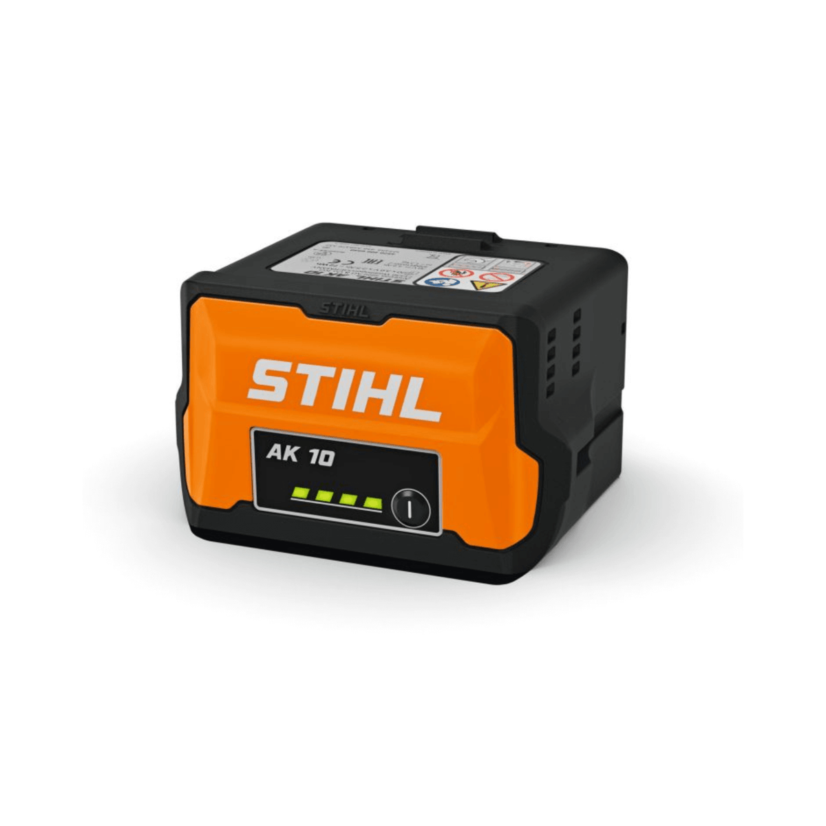 STIHL AK 10 Battery, lightweight and high-performance power source for tree surgeons and outdoor tools.