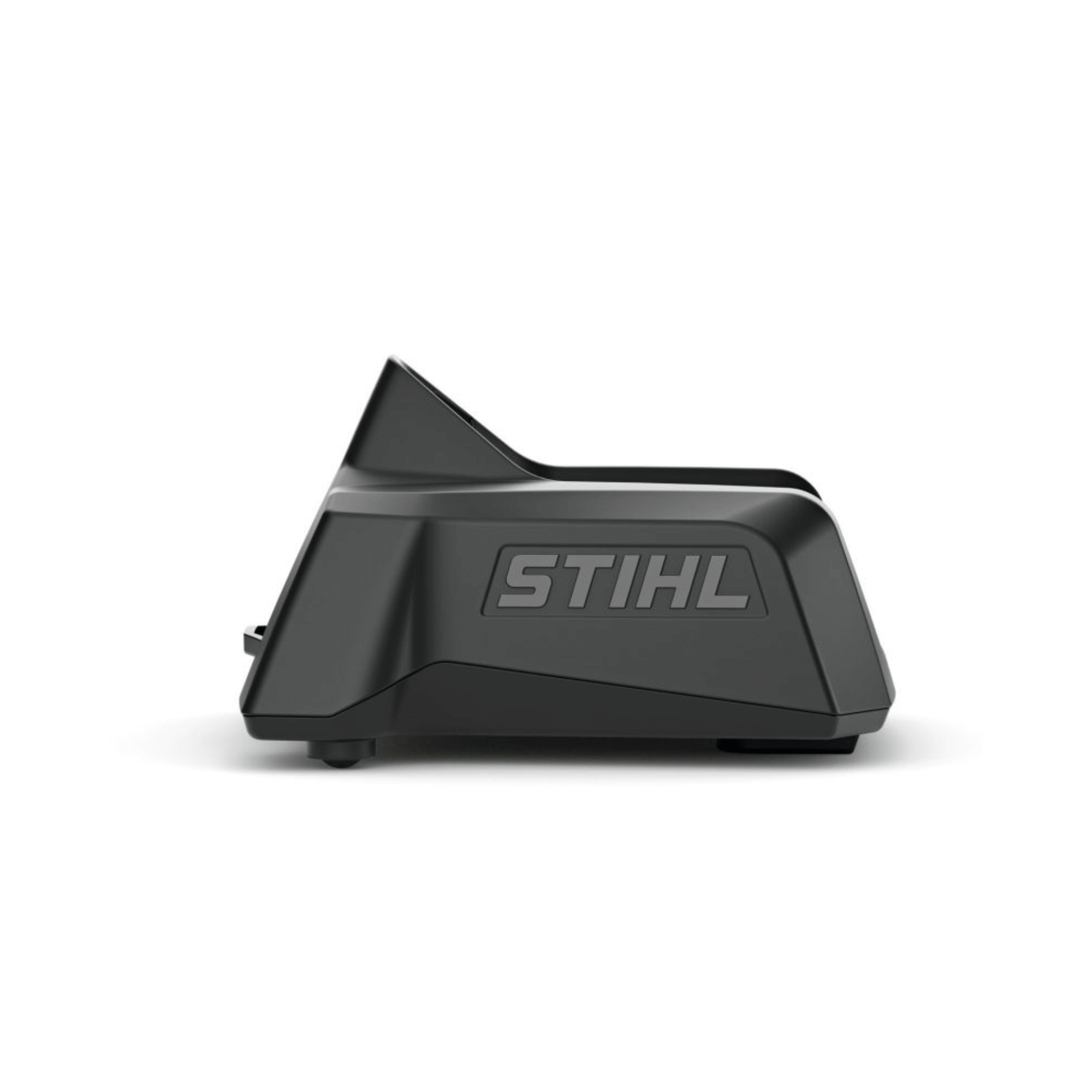 STIHL AL 1 Battery Charger side view for Tree Surgeon applications, compact design for reliable performance.
