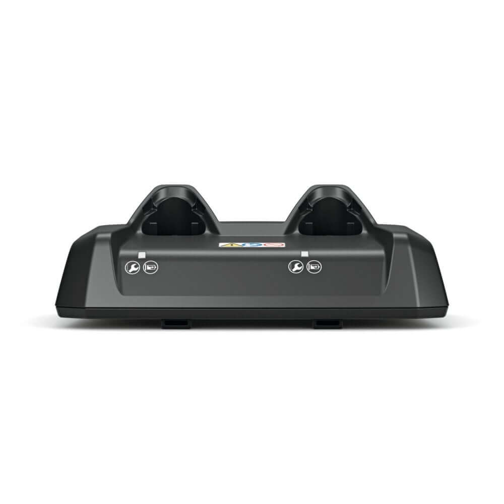 STIHL AL 5-2 Hi-Speed Double Battery Charger with two charging ports for efficient power management.