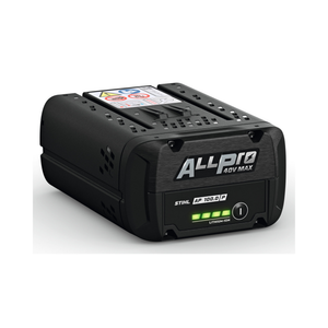 STIHL ALLPRO AP 100 P battery charge level display and status indicator.