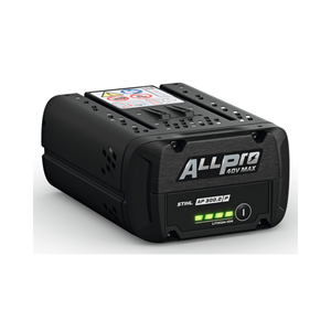 STIHL ALLPRO AP 300 P battery charge level display and status indicator.