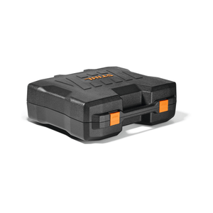 Black carrying case for ASA 140 Cordless Secateurs, ideal for tree surgeons and arborists.