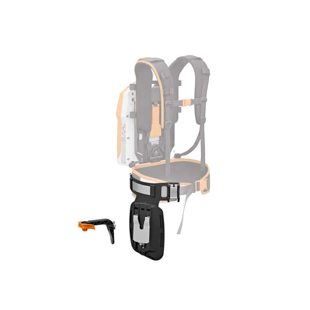 STIHL BGA 200 Comfort Carrying System components, ideal for tree surgeons, enhancing leaf blower comfort and usability.