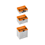 STIHL Battery Box Systainer System in three sizes for tree surgeon storage and transport of battery-powered tools.