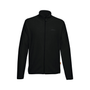Black Fleece Jacket for tree surgeons, warm polyester material, perfect for outdoor work in colder conditions.