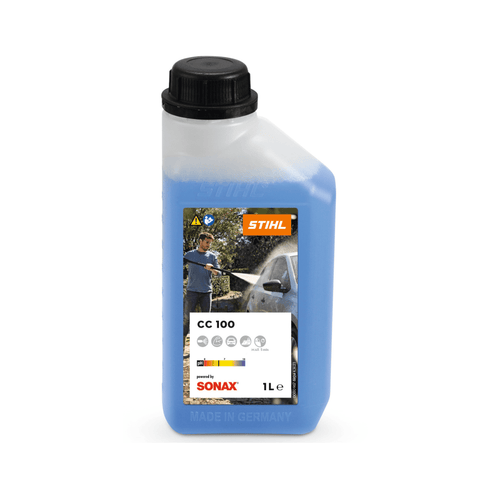 CC 100 Vehicle Shampoo & Wax 1l bottle for effective vehicle cleaning and shine.