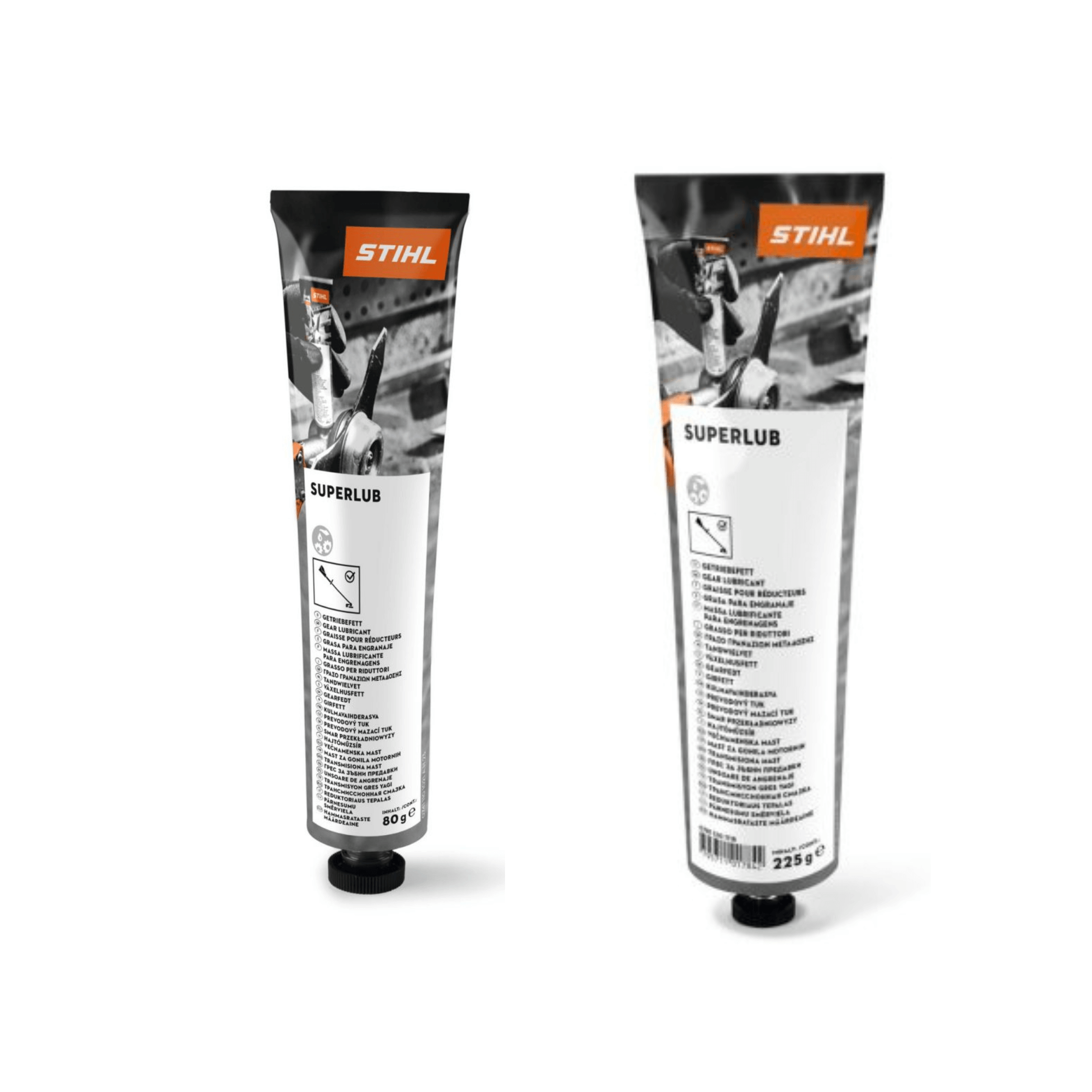 FS Super Lube 80 | 225g tube, high-performance lubricant for tree surgeons and arborists.