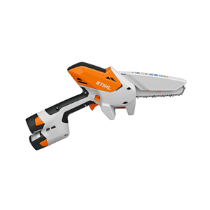 STIHL GTA 30 Cordless Battery Pruning Saw Set with lightweight design for easy pruning, ideal for gardeners.