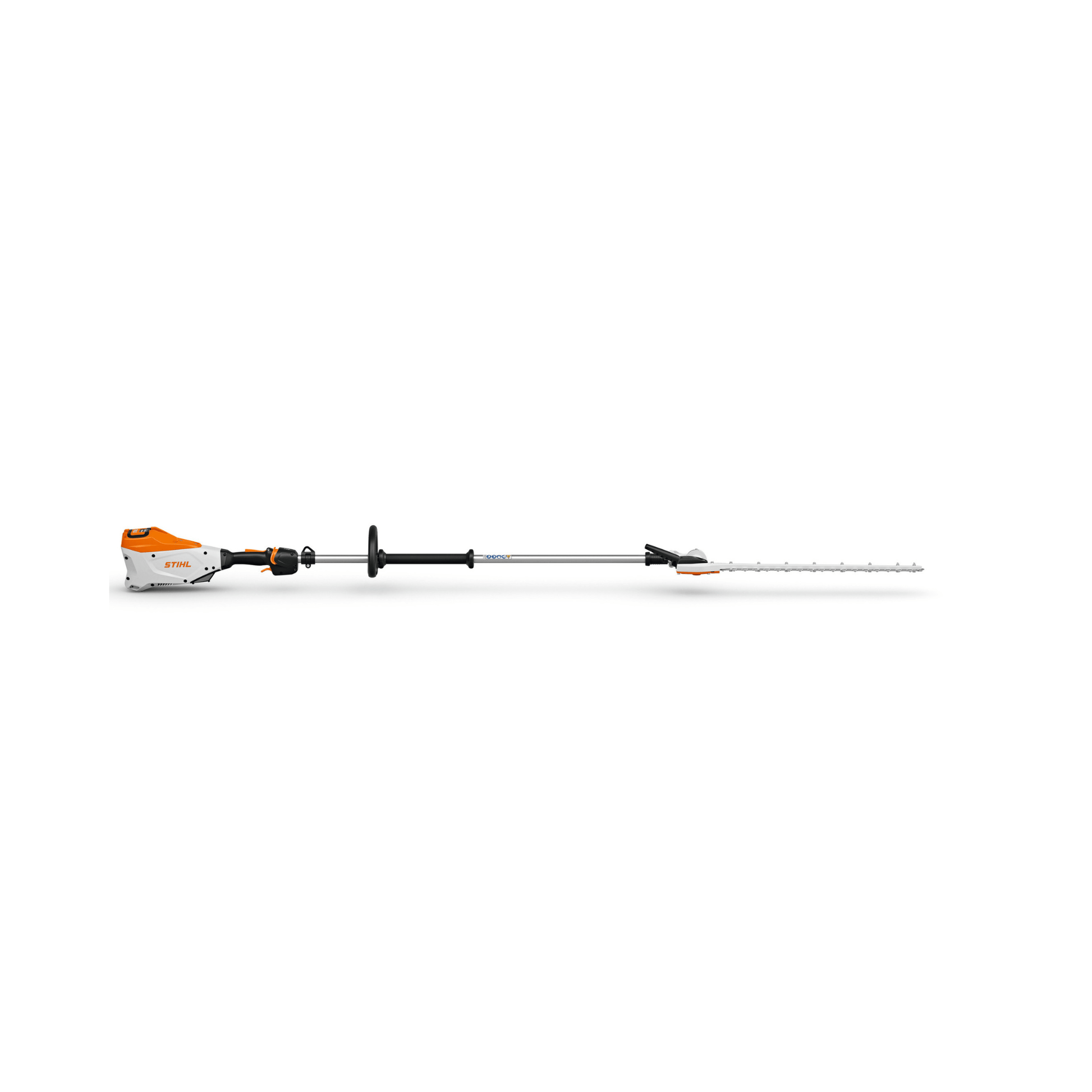 STIHL HLA 135 Cordless Long-Reach Hedge Trimmer designed for professional landscaping and tree surgeon use.