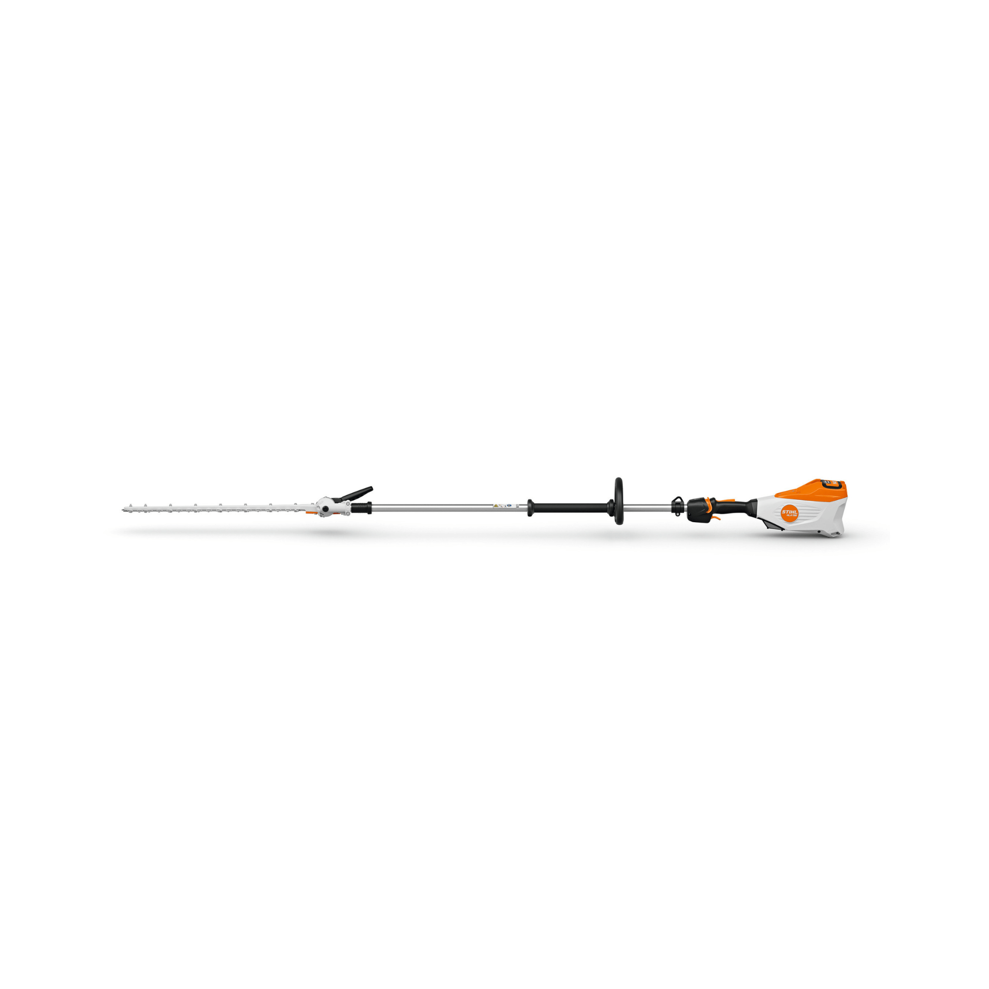 STIHL HLA 135 Cordless Long-Reach Hedge Trimmer for professional landscaping and tree surgeons.