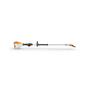 HLA 140 Cordless Long-Reach Hedge Trimmer, a professional tool for tree surgeons and arborists, perfect for tall hedges.