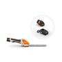 STIHL HSA 26 Cordless Garden Shears with AS 2 battery and ALS 31 charger, lightweight and easy-to-use gardening tool.