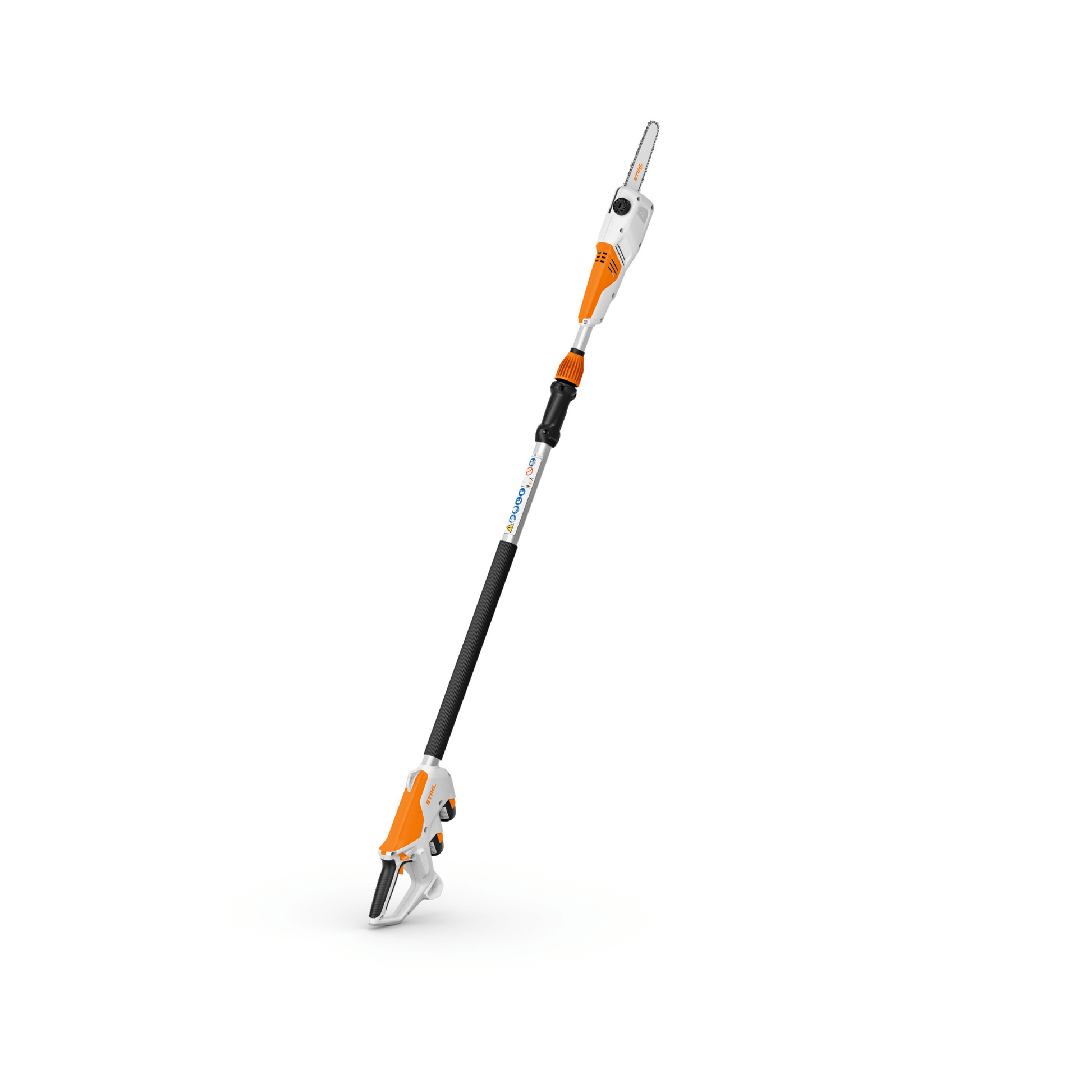 HTA 30 Cordless Pole Pruner ideal for tree surgeons and arborists, lightweight and powerful for high branches.