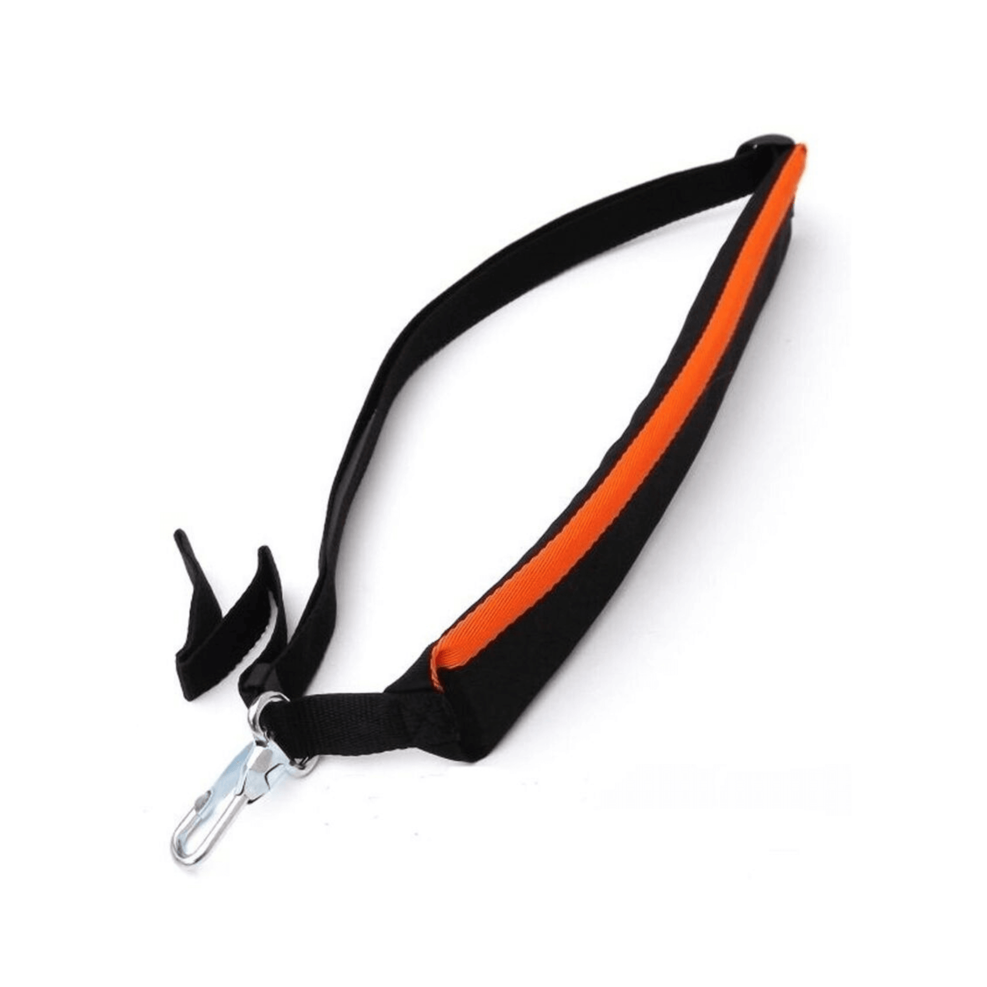 STIHL single harness strap with padding and clip for durability and comfort during outdoor work.