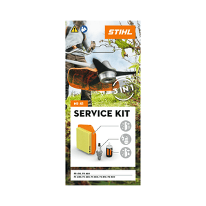 STIHL Brushcutter Service Kits image displaying service kit components for routine maintenance.