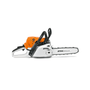 STIHL MS 251 C-BE petrol chainsaw, perfect for tree surgeon and property maintenance tasks.