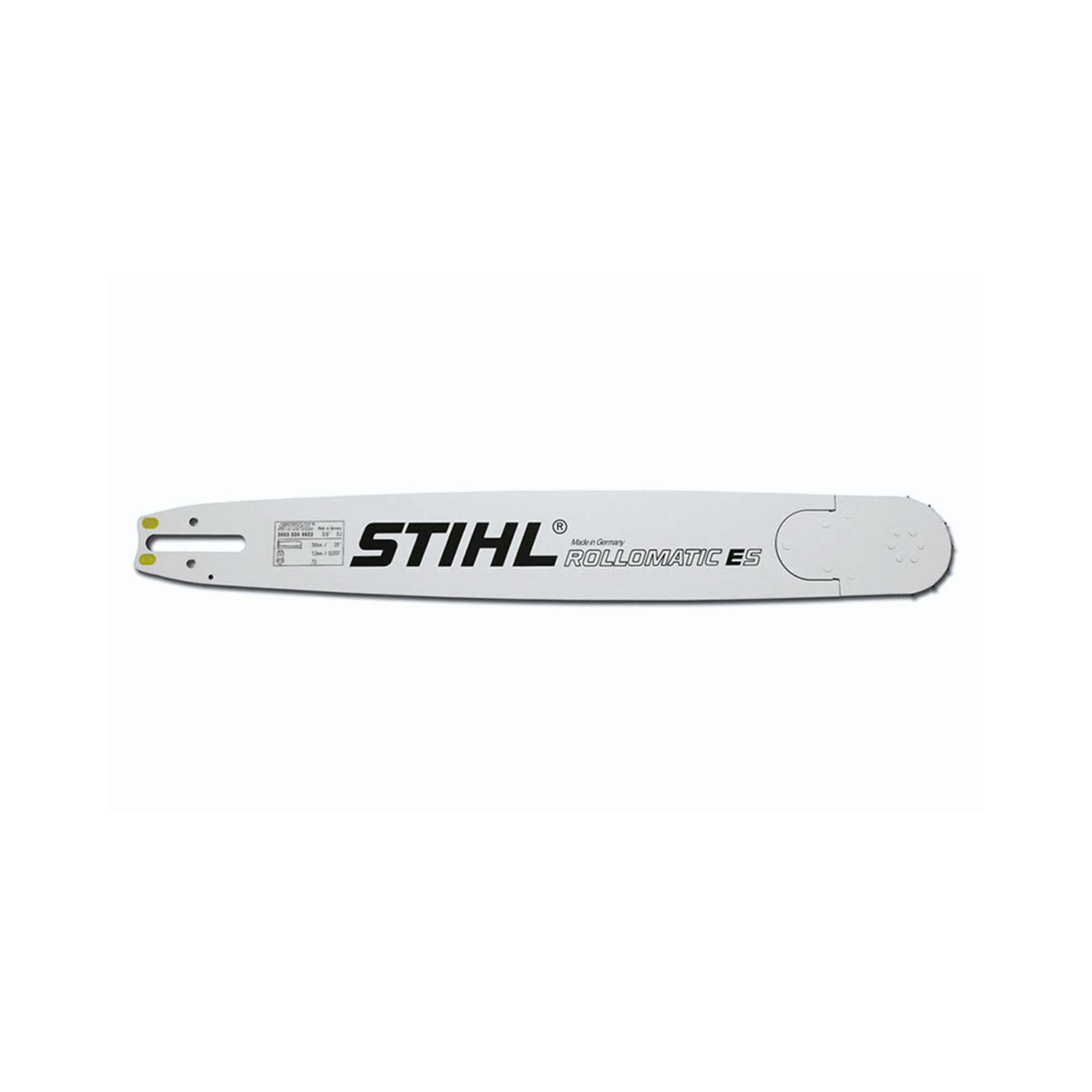 STIHL Rollomatic Chainsaw Guide Bar 25" featuring a durable design, ideal for professional use in demanding tasks.