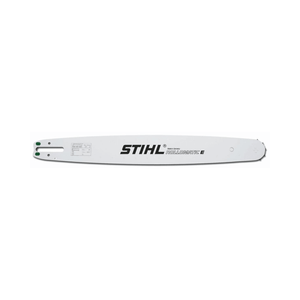 Rollomatic E Chainsaw Guide Bar 15" from Stihl, designed for precision and stability with a lightweight build.