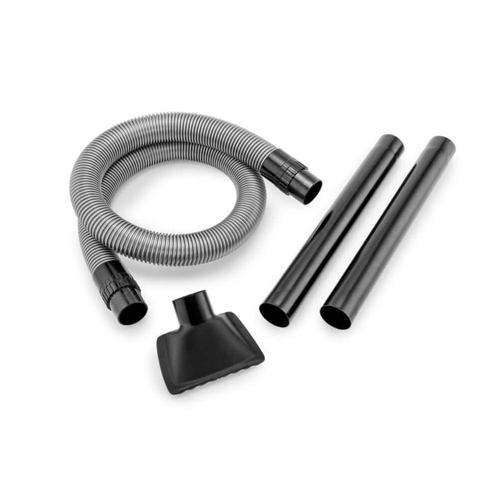 Coarse Dirt Set for Stihl SE122 including hose and nozzles for tree surgeon tasks in garden and workshop.