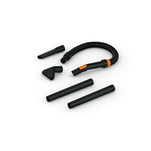 Accessories for SEA 50 Cordless Vacuum Cleaner including hose and nozzles.