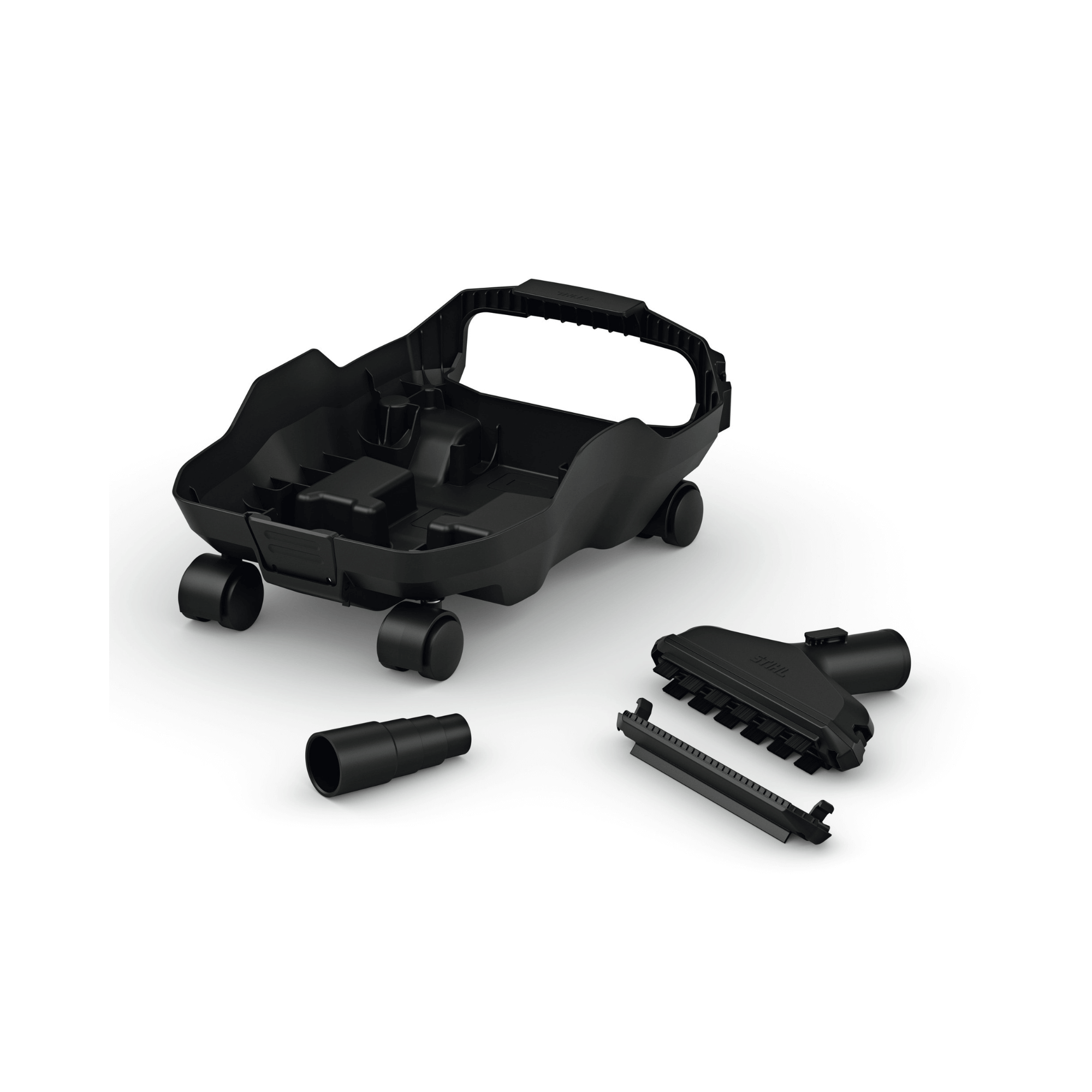 STIHL SEA 50 Wheel Cart & Accessories for enhanced mobility and versatility in cleaning tasks.