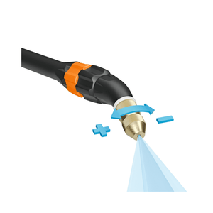 Spray nozzle attachment for SGA 30 Cordless Backpack Sprayer AS Battery Set with adjustable spray pattern.