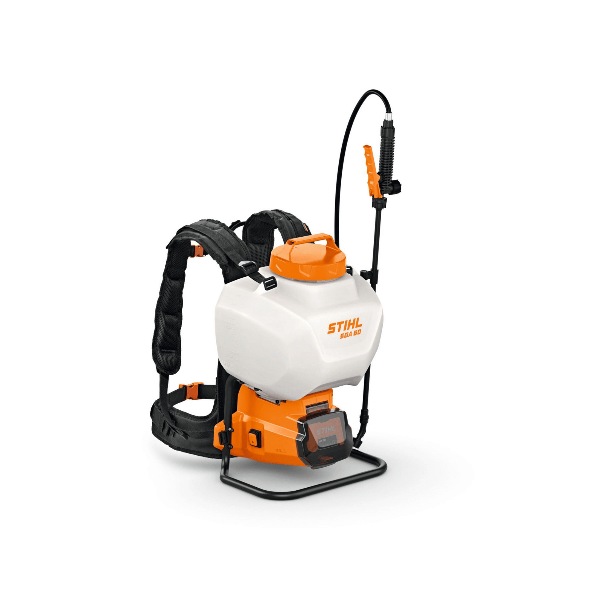 STIHL SGA 60 Cordless Sprayer for efficient application in horticulture and agriculture.