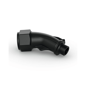 SGA 60 Cordless Sprayer accessory nozzle, durable black plastic with curved design for precise application.