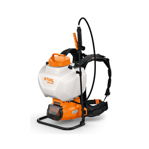 STIHL SGA 60 Cordless Sprayer backpack for even application of water, pesticides and fertilizers.