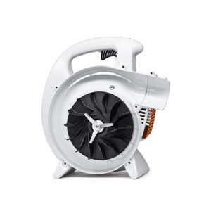 STIHL SH 56 Petrol Vacuum Shredder & Blower side view showing its powerful fan design and lightweight build.