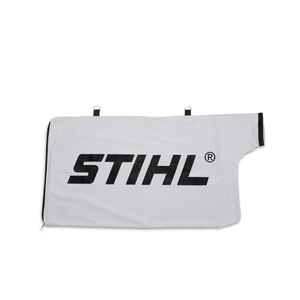 STIHL branded vacuum bag for garden tools, designed for efficient leaf collection and debris management.